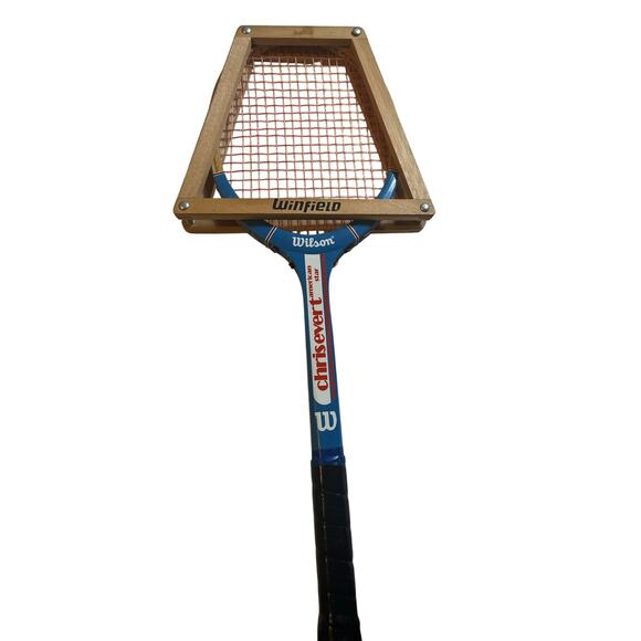 Vintage Wilson Chris Evert American Star Wood Tennis Racquet - Picture 1 of 4